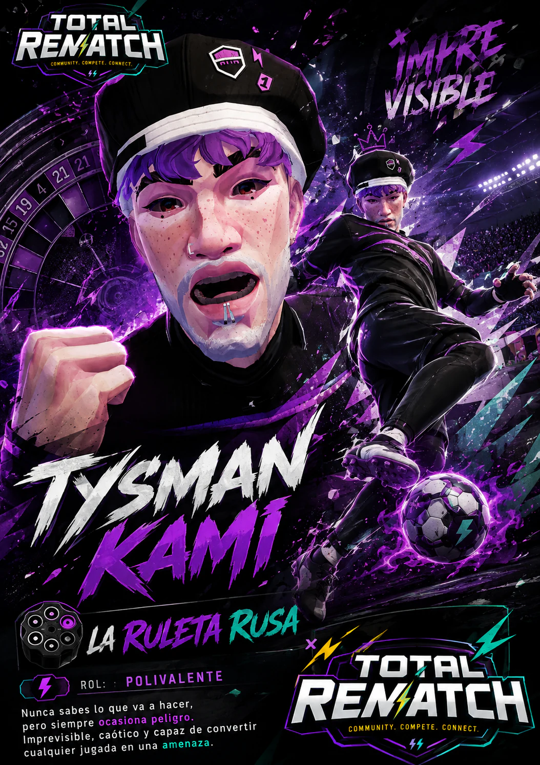 Carta de jugador de KamiTysman